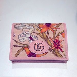 Gucci Flora Collection Bi-fold Wallet